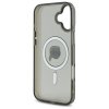 Karl Lagerfeld KLHMP16SHLSKIK iPhone16 6.1 czarny/black hardcase IML Metal Karl Head MagSafe